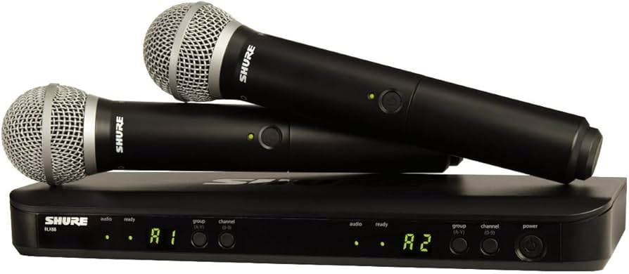 SHURE BLX288 SM 58