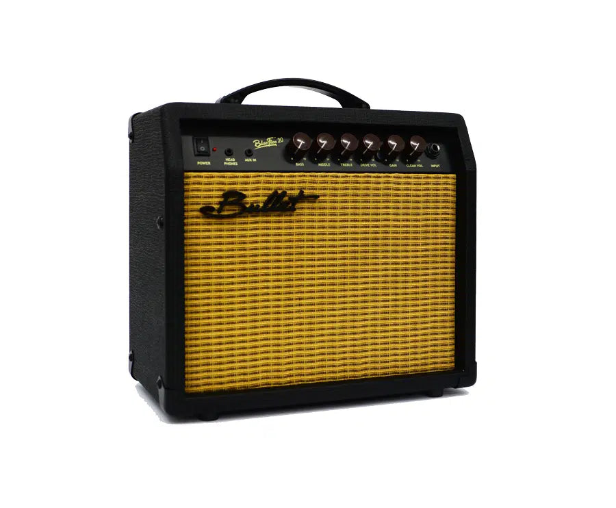 מגבר לגיטרה חשמלית שחור Bullet Amp – Blueface20 20W