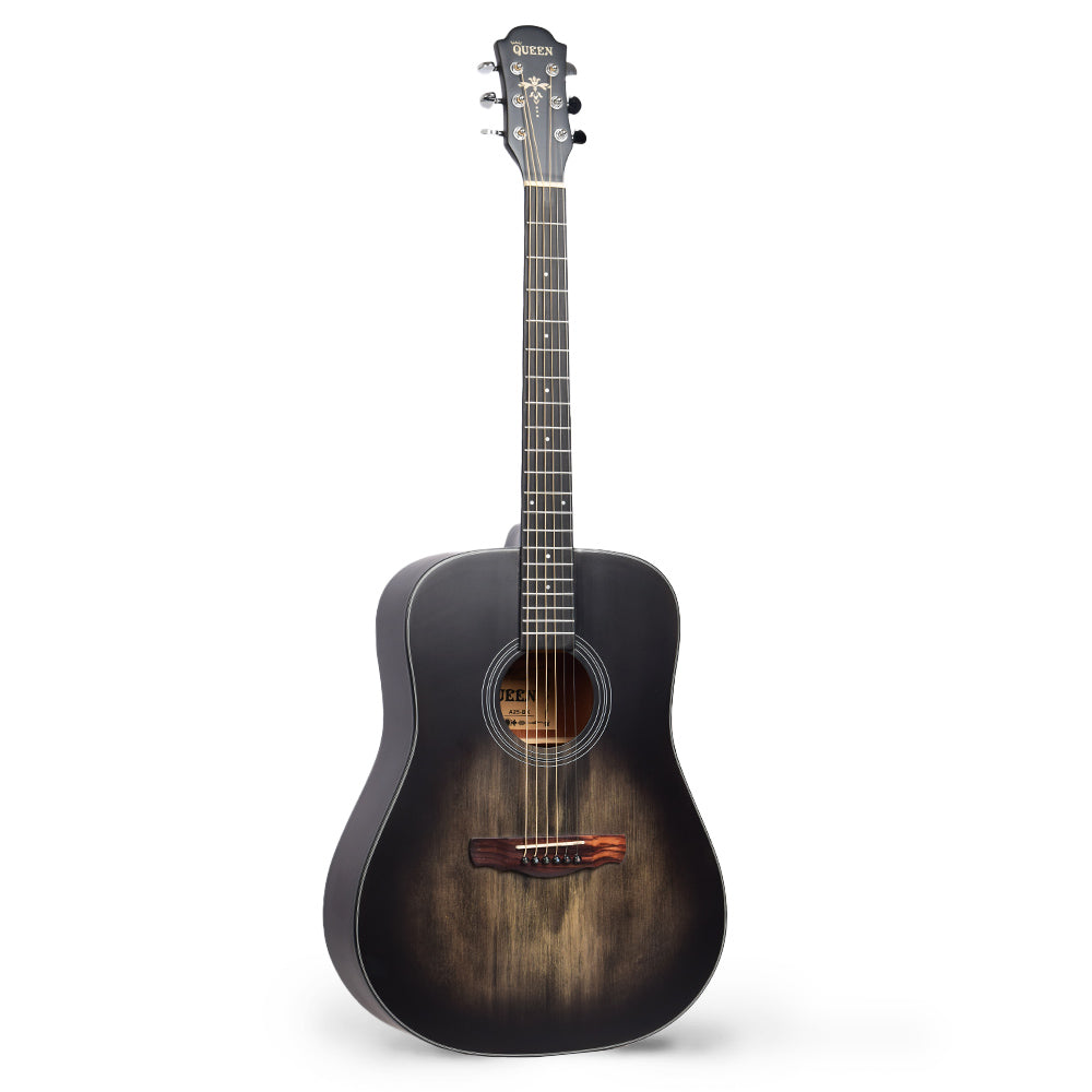 גיטרה אקוסטית Queen A25 BK