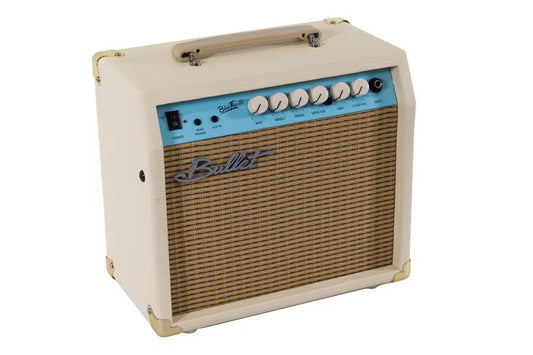 מגבר לגיטרה חשמלית Bullet Amp Blueface20 20W לבן