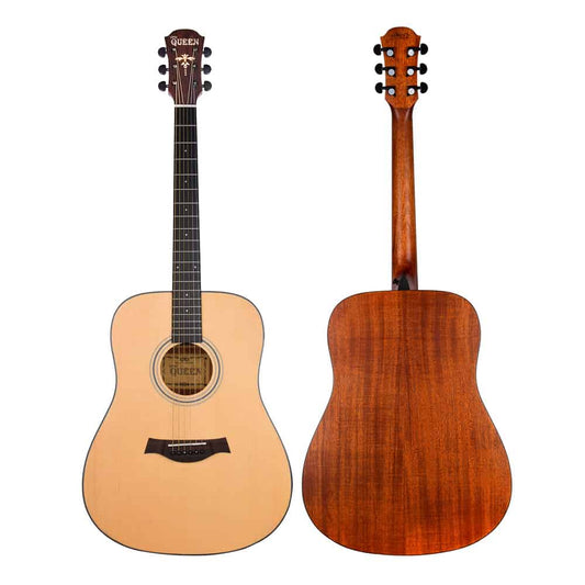 גיטרה אקוסטית מוגברת Queen A25N-EQ