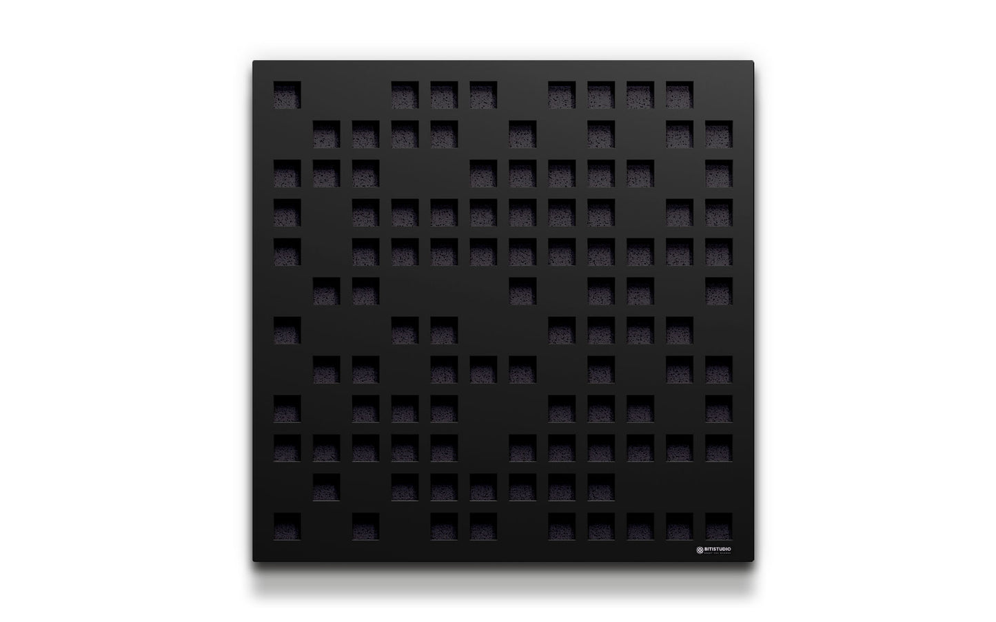 Pixel S60 פאנל אקוסטי שחור
